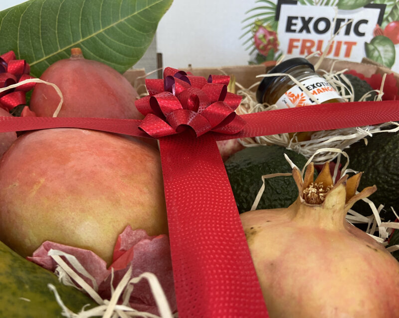 Caja de Navidad de Exotic Fruit.