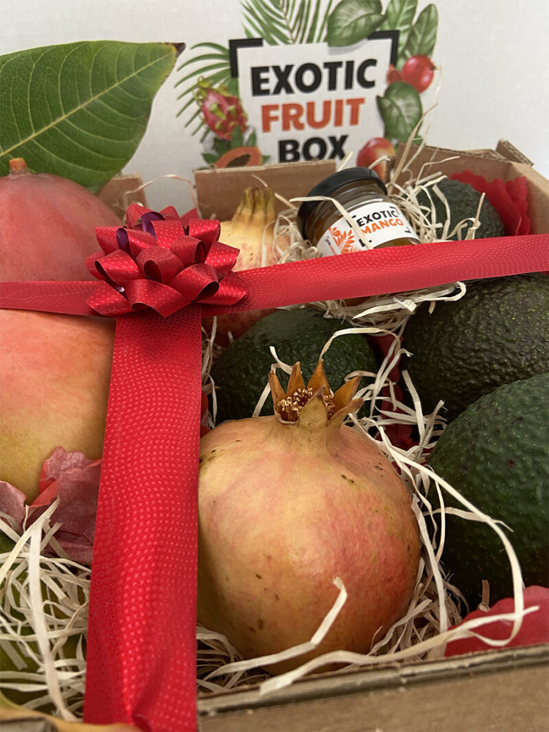 Caja de Navidad de Exotic Fruit.